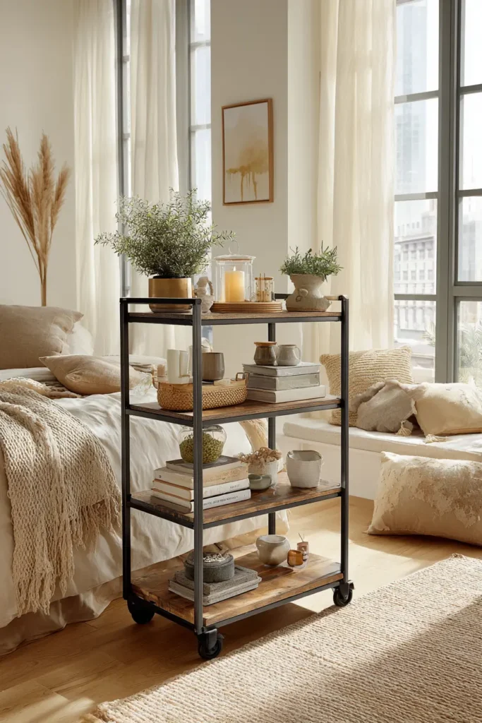 Utility Carts as Decorative Display Pieces