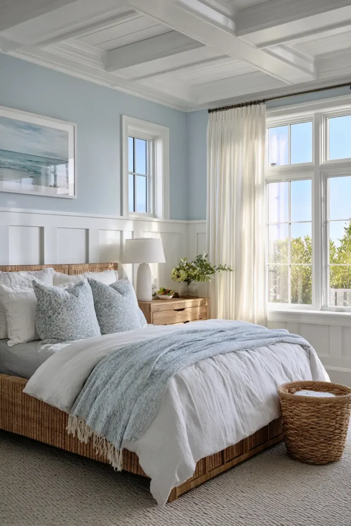 White Paneling and Moldings