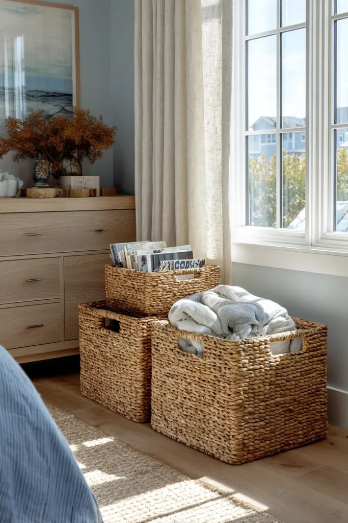 Woven Baskets for Storage