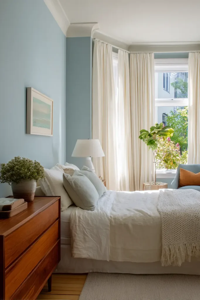 Blue and Cream Color Balance