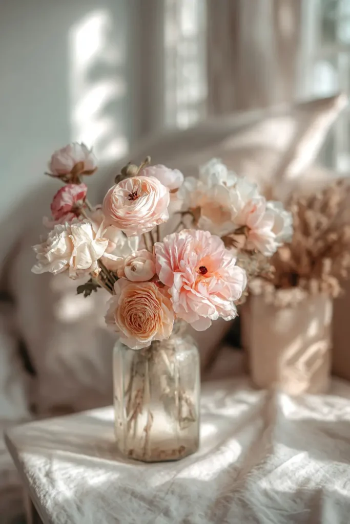 Blush Pink Floral Arrangements