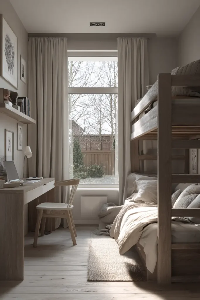 Bunk Bed Twin Bedrooms That Save Space