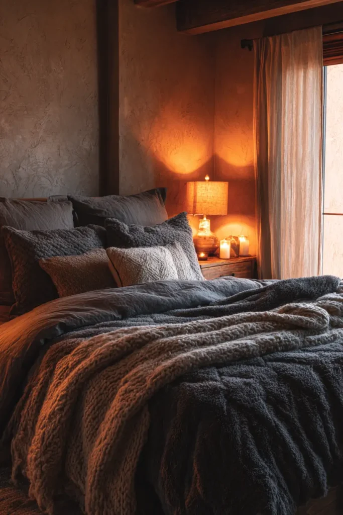 Charcoal Gray Comforters for Cozy Depth