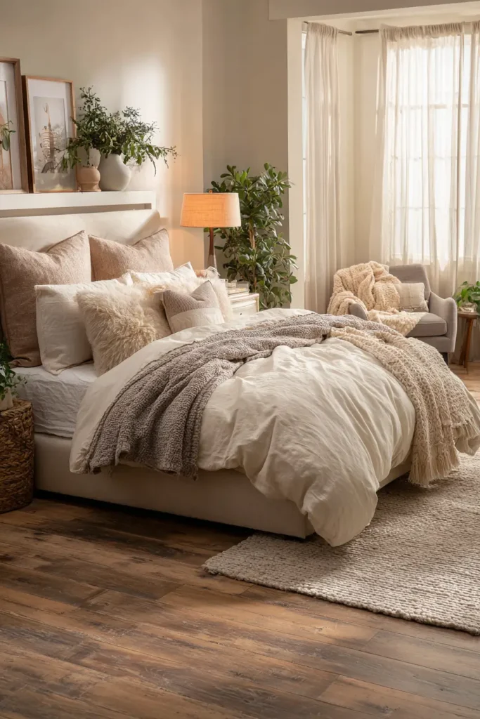 Cozy Fabric Beds That Feel Warm and Inviting