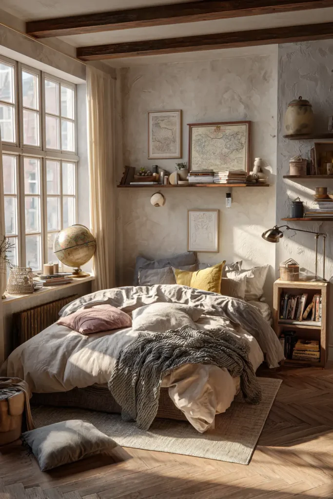 Creative Bedroom with Storytelling Vibes