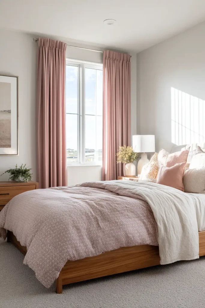 Curtains That Match Bedding for Harmony
