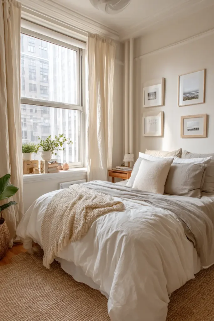 Curtains for Rental-Friendly Bedroom Updates