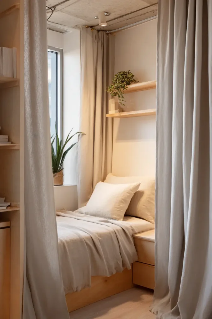 Curtains for Small Bedroom Closet Doors