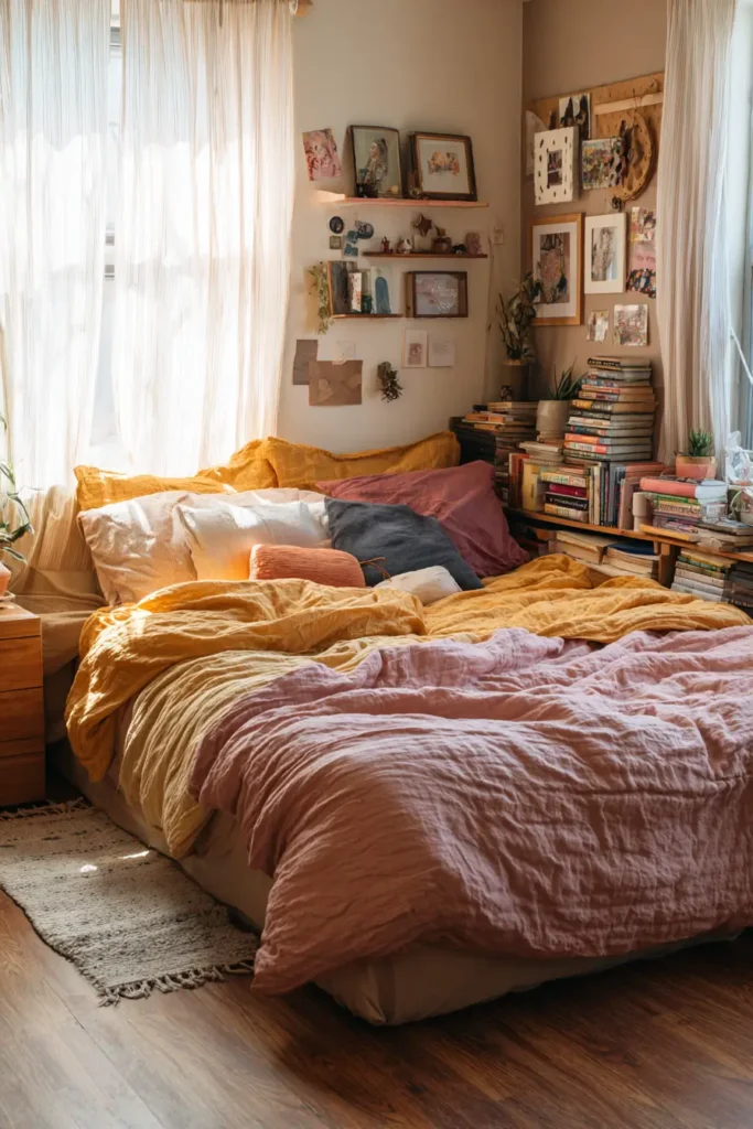 Happy Bedroom That Feels Personal
