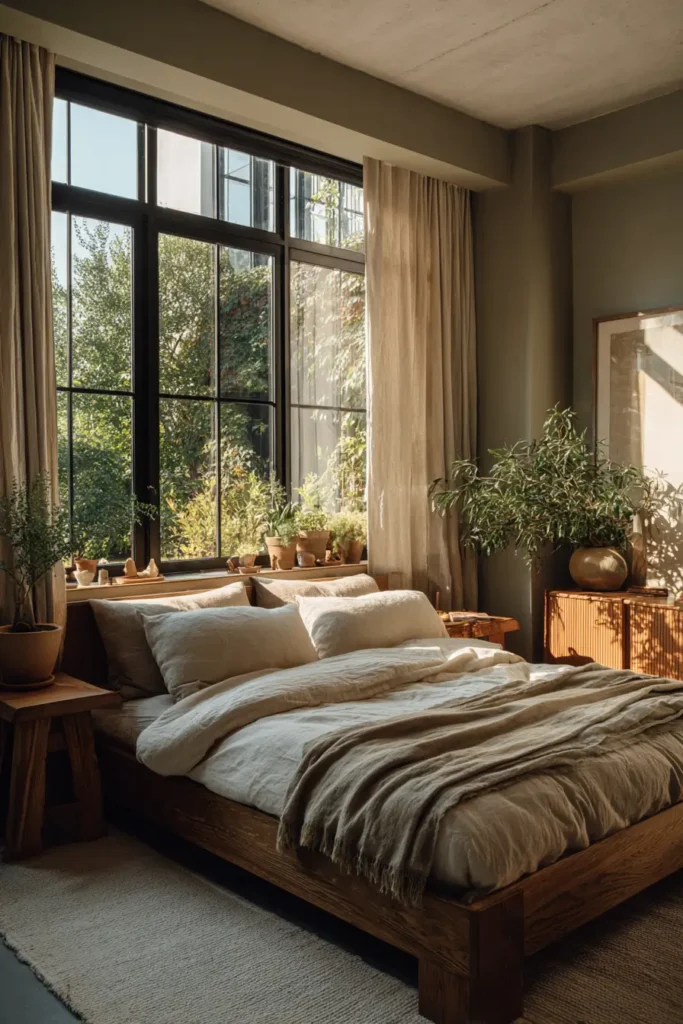 Light Olive Green Walls for Earthy Calm