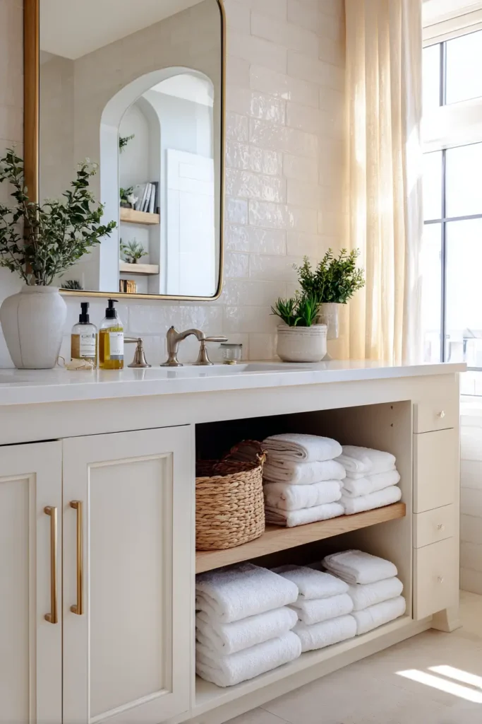 Open Shelving for a Light and Airy Feel