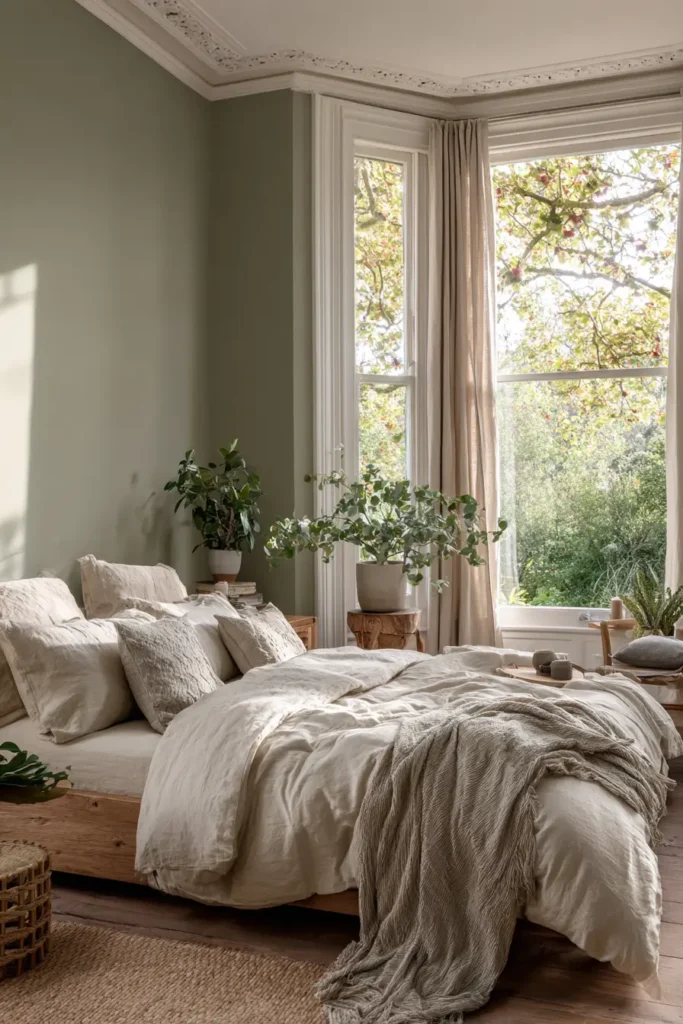 Sage Green Walls for Organic Calm