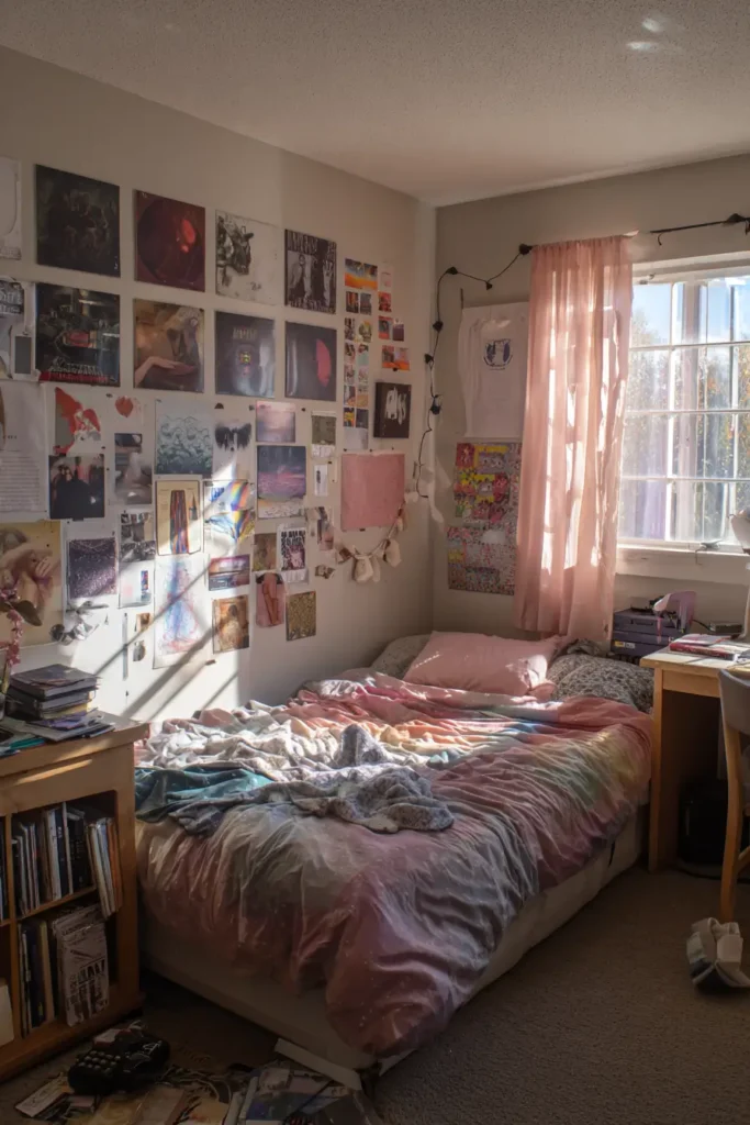 Teen Bedroom Album Decor That Supports Identity