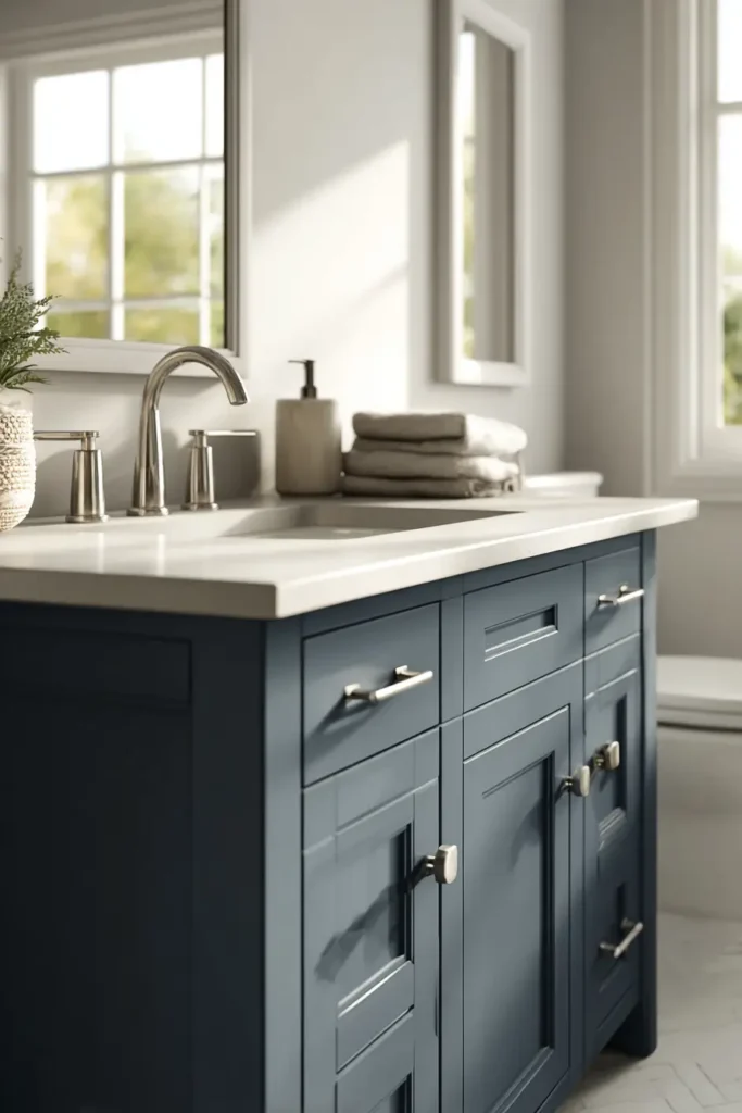 Two-Tone Vanities for Visual Interest